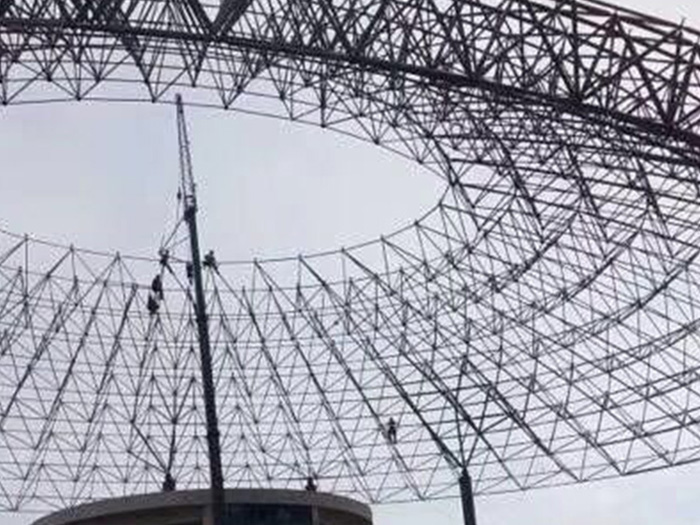 霍州篮球馆球形网架厂家价格